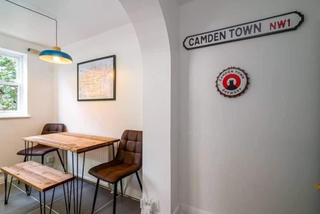 Quiet 4 Bedroom House Between Camden & Kings Cross Londres Exterior foto